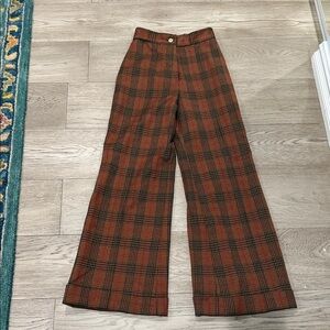 Vintage Plaid Women's Pants - Gorgeous PLAID